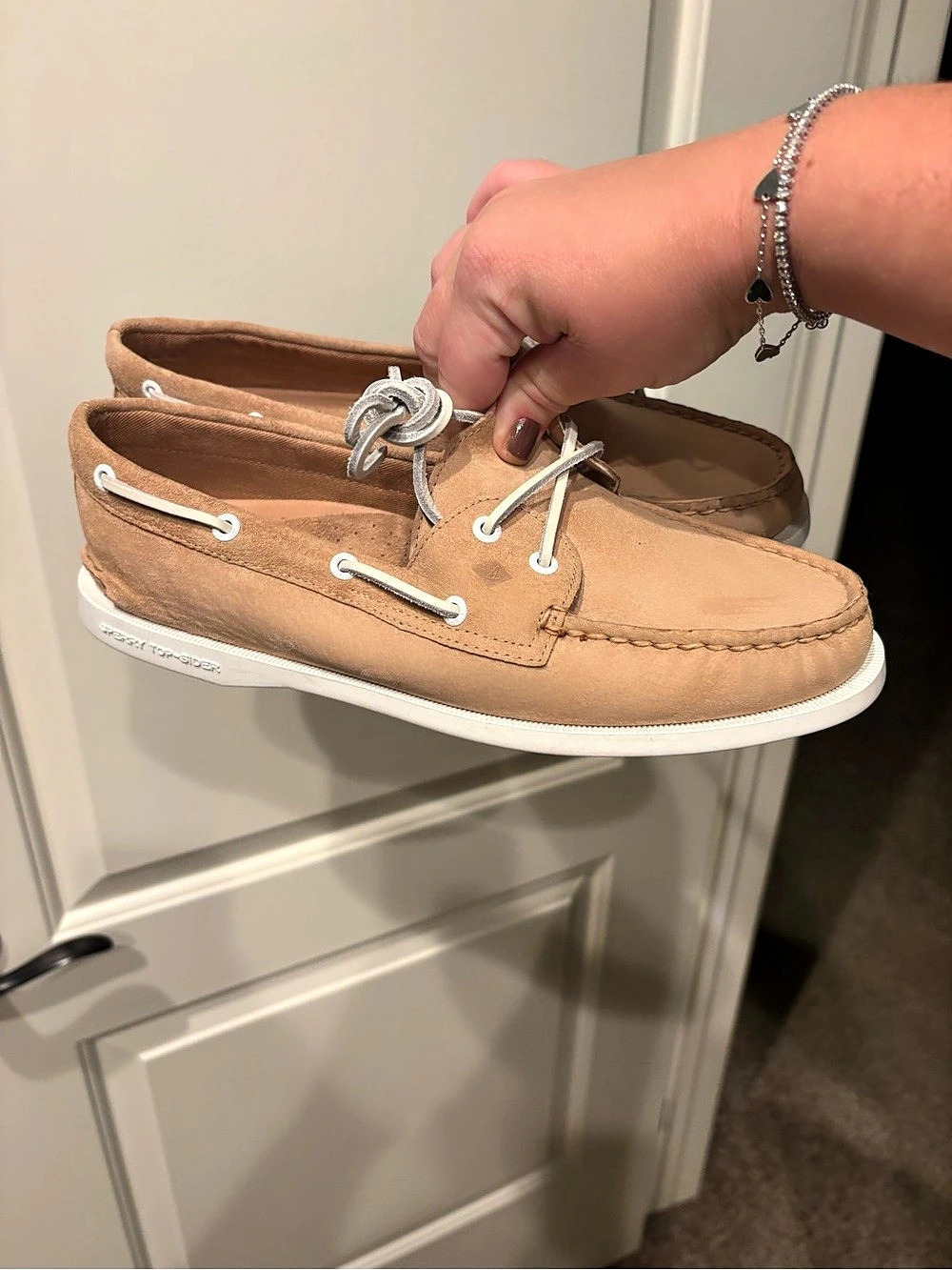New Sperry Top Slider size 9